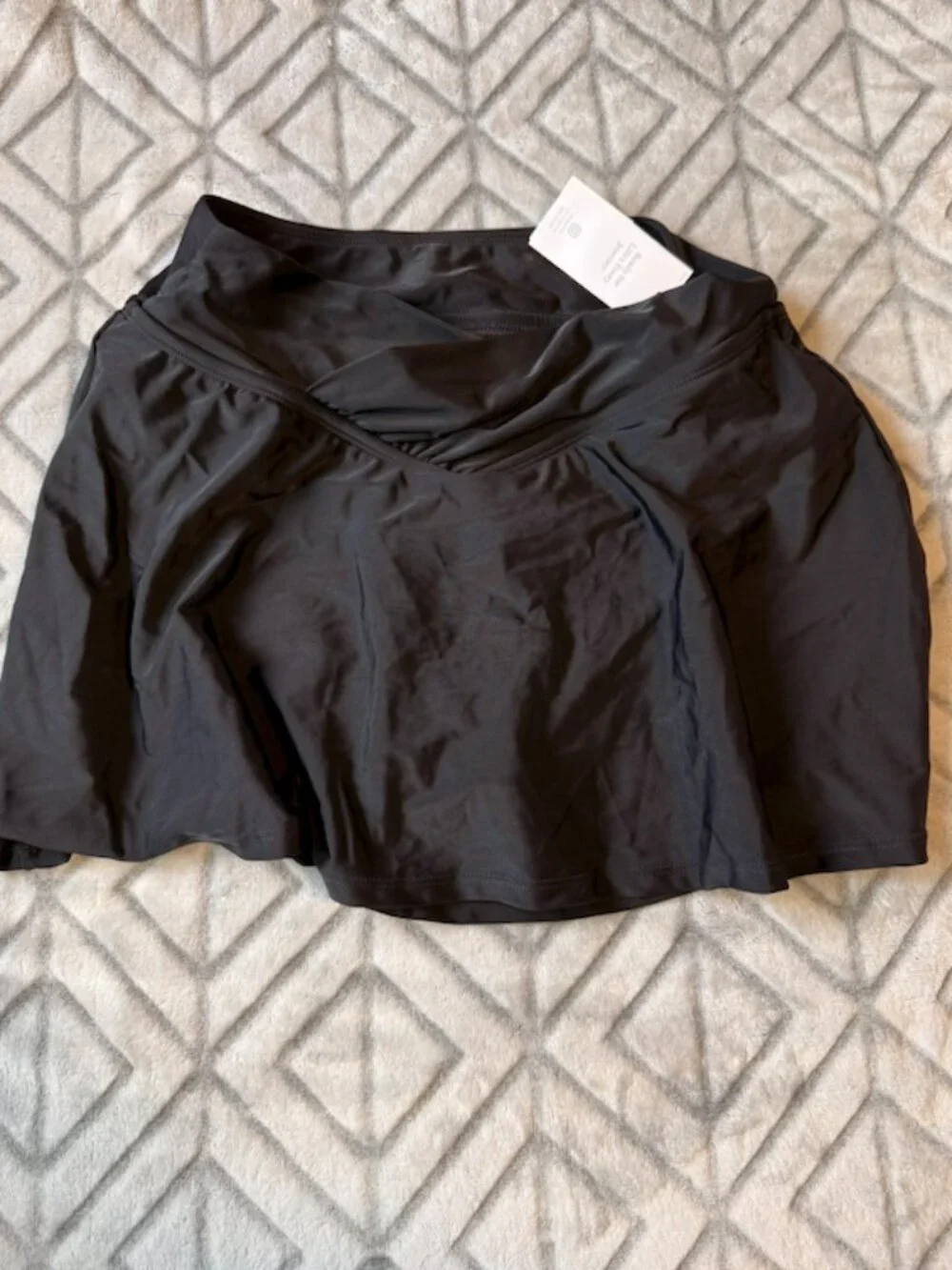 NWT Black Swim Skort Size XS | MSRP $35